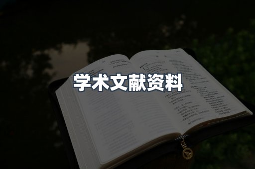 学术文献资料